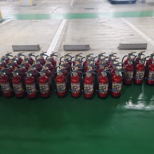 消火器交換後